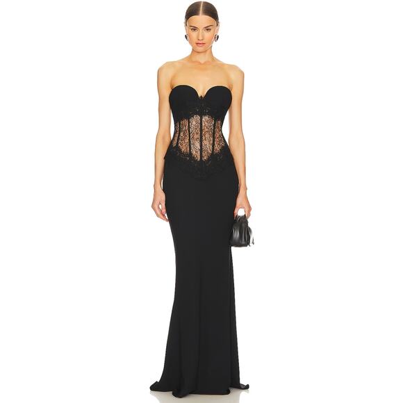 RASARIO Corset Maxi Dress New - Picture 1 of 12